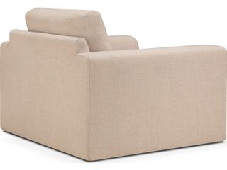 Ethnicraft Ease Lounge Chair Leche Fabric