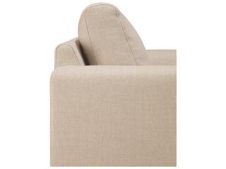 Ethnicraft Ease Lounge Chair Leche Fabric
