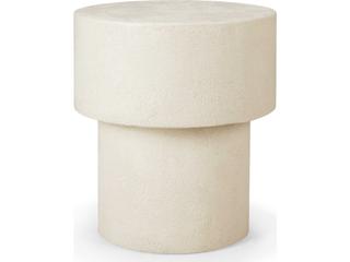Elements Microcement Side Table