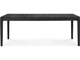 Ethnicraft Outdoor Bok Teak Black Dining Table