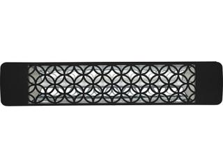 Eurofase Heating 1500 Watt Plug-In Electric Infrared Single Element Outdoor Heater Decor Plate Clover 120V