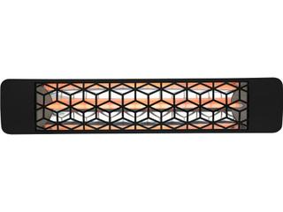 Eurofase Heating 1500 Watt Plug-In Electric Infrared Single Element Outdoor Patio Heater Decor Plate Stella 120V