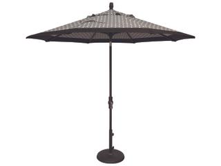 Treasure Garden Special Order Sunbrella Market Aluminum 9 Foot Octagon Collar Tilt Crank Lift Outdoor Patio Umbrella