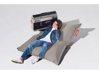 Fatboy Outdoor Original Slim Bean Bag Chair in Grey Taupe