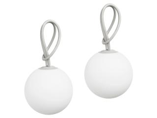 Fatboy Outdoor Bolleke Hanging Lamp Duo Pack in Light Grey