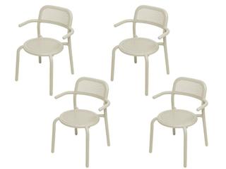 Toni Armchair Set (4 Pcs) Desert Chair