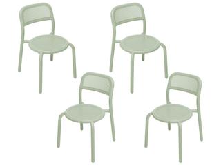 Fatboy Outdoor Toni Chair Set (4 Pcs) Mist Green Chair