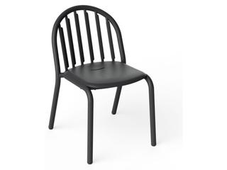 Fatboy Outdoor Fred's Stackable Side Chair in Anthracite