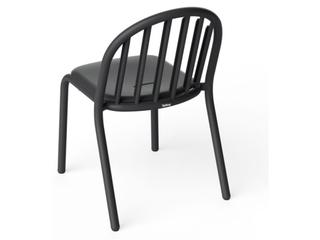 Fatboy Outdoor Fred's Stackable Side Chair in Anthracite