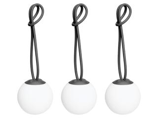 Fatboy Outdoor Bolleke Mini Hanging Lamp (Set of 3) in Anthracite