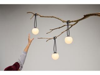 Fatboy Outdoor Bolleke Mini Hanging Lamp (Set of 3) in Anthracite