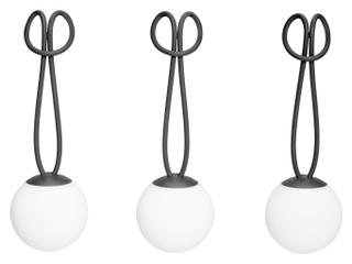 Fatboy Outdoor Bolleke Mini Hanging Lamp (Set of 3) in Anthracite