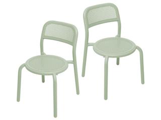 Toni Chair Set (2 Pcs) Mist Green Chair