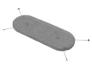 Toni Bankski Pillow Rock Grey Cushion