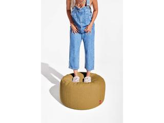 Fatboy Point Large Sherpa Pouf in Cider