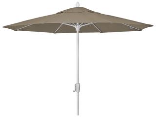 Fiberbuilt Market Crank 9 Foot Octagon Aluminum Outdoor Umbrella