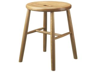 J27 Natural Brown Accent Stool