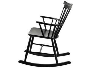FDB Mobler J52 Rocker Black Rocking Chair
