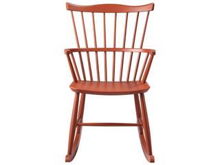 FDB Mobler J52 Rocker Red Rocking Chair
