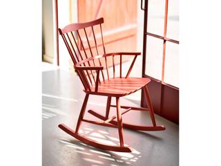 FDB Mobler J52 Rocker Red Rocking Chair