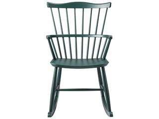 FDB Mobler J52 Rocker Green Rocking Chair