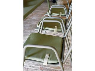 Fermob Color Mix Bistro Eucalyptus Green Patio Cushion