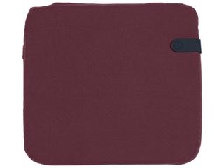 Luxembourg Color Mix Seat Cushion in Burgundy