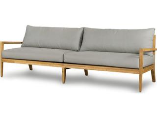 Four Hands Outdoor Amaya Sofa 94 Natural Acacia