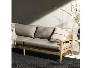 Four Hands Outdoor Amaya Sofa 94 Natural Acacia