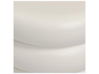 Four Hands Thayer West Round Concrete Ivory Clay End Table