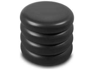Four Hands Outdoor West End Table Black Concrete