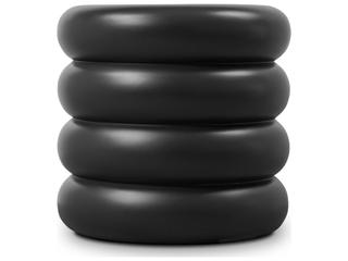 Four Hands Outdoor West End Table Black Concrete