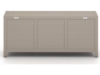 Four Hands Outdoor Solano Weathered Grey Teak Rectangular Sideboard