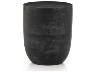 Four Hands Outdoor Marlow Aged Grey Aluminum Round End Table