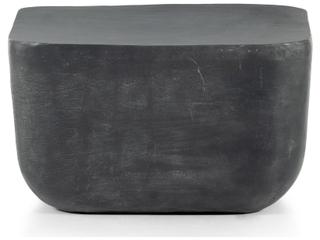 Four Hands Outdoor Marlow Aged Grey Aluminum Square End Table