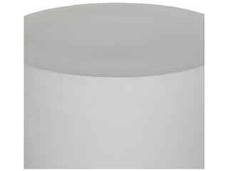 Four Hands Outdoor Javi End Table Matte White Cast Aluminum