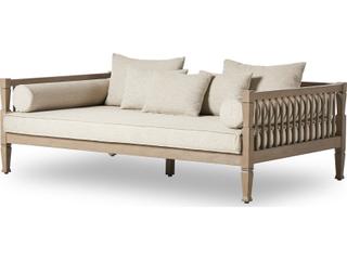Four Hands Outdoor Amero Sofa 86'' Washed Brown