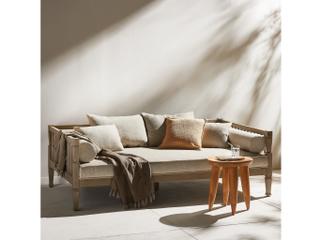 Four Hands Outdoor Amero Sofa 86'' Washed Brown