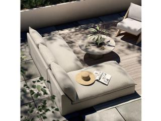 Four Hands Outdoor Grant 2 pc Sectional Faye Sand