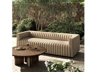 Four Hands Outdoor Augustine Sofa 97" Casa Cream