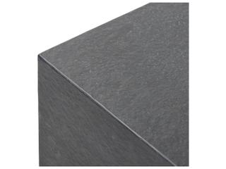 Four Hands Outdoor Chandler Huesca Distressed Graphite Concrete Square End Table
