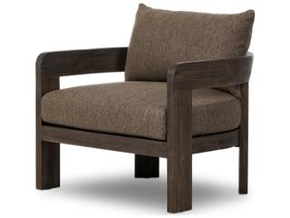 Pembrook Jackson Swivel Teak Cushion Lounge Chair