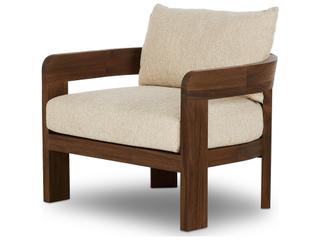 Pembrook Jackson Outdoor Chair with Ellor Beige Olefin Cushions