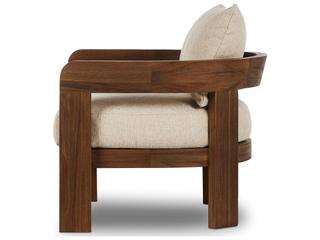 Four Hands Outdoor Pembrook Teak Cushion Lounge Chair