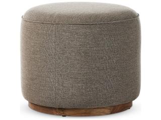 Four Hands Outdoor Sinclair Ottoman Stained Saddle Brown