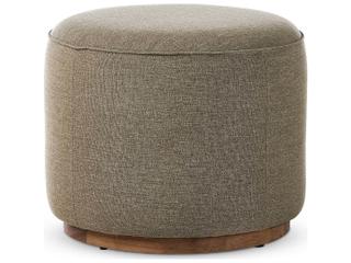 Four Hands Outdoor Sinclair Ottoman Stained Saddle Brown