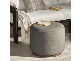 Four Hands Outdoor Sinclair Ottoman Stained Saddle Brown