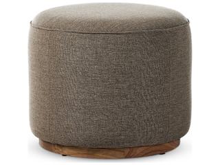 Four Hands Outdoor Sinclair Ottoman Stained Saddle Brown