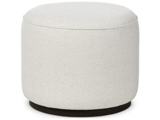 Sinclair Outdoor Ottoman with Alessi Linen Cushion in Bronze