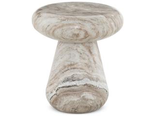 Four Hands Outdoor Pablo End Table Sawar Marble